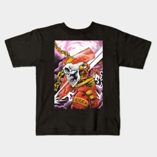 Astro Skull Cyber Punk Kids T-Shirt
